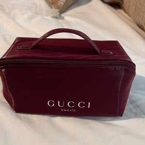 Gucci Beauty Deep Red Cosmetic Case